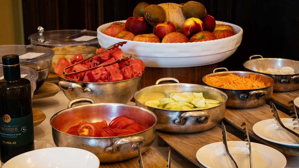 Villa Pomela buffet colazione