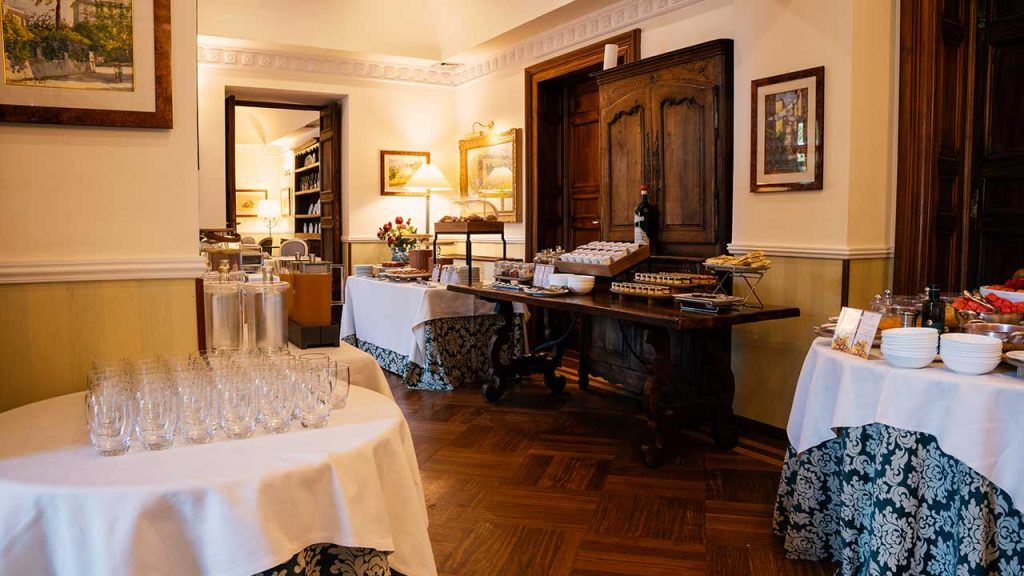 Villa Pomela sala colazione